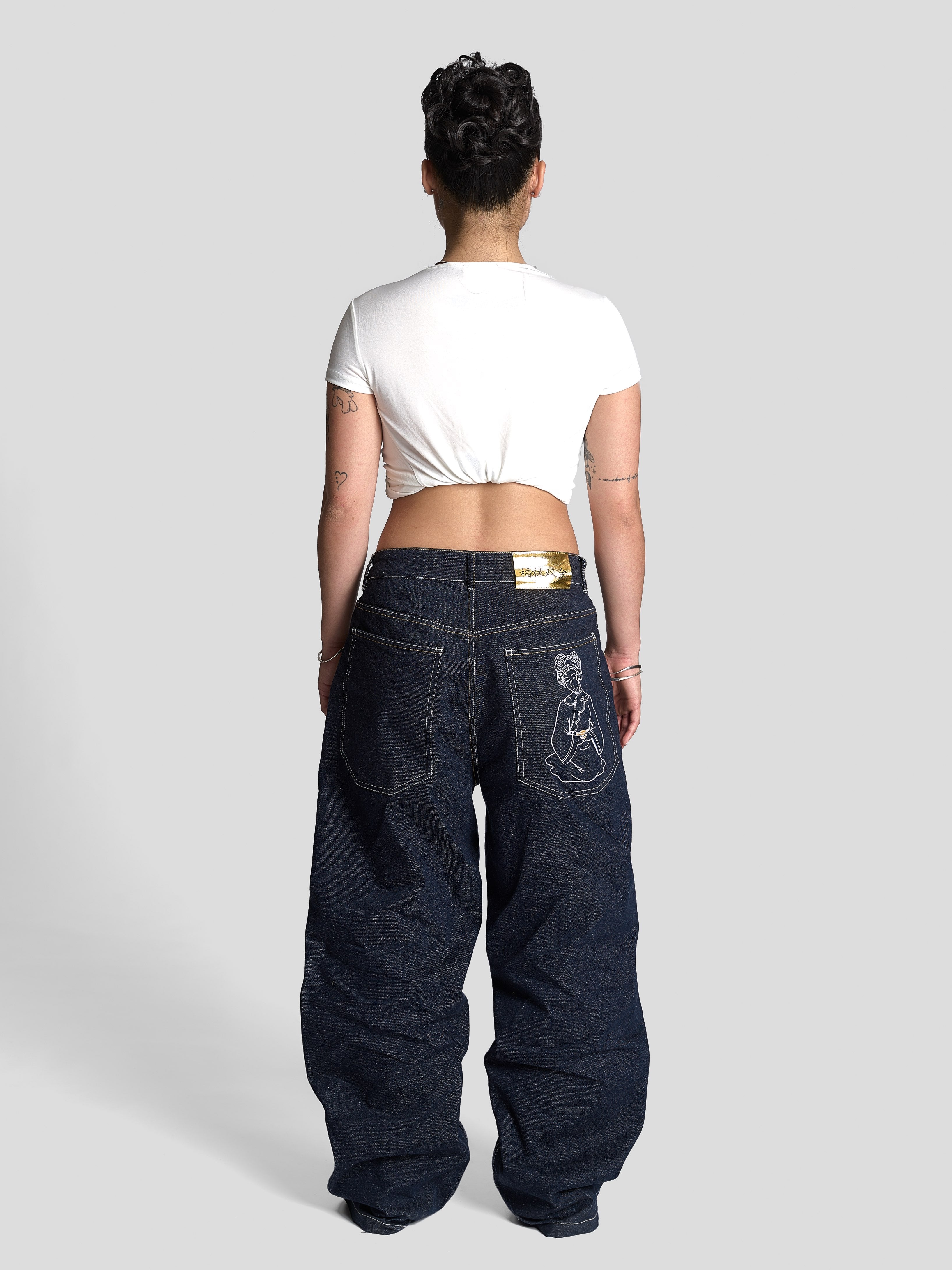 "FIRST BLESSING" 16oz Raw Denim