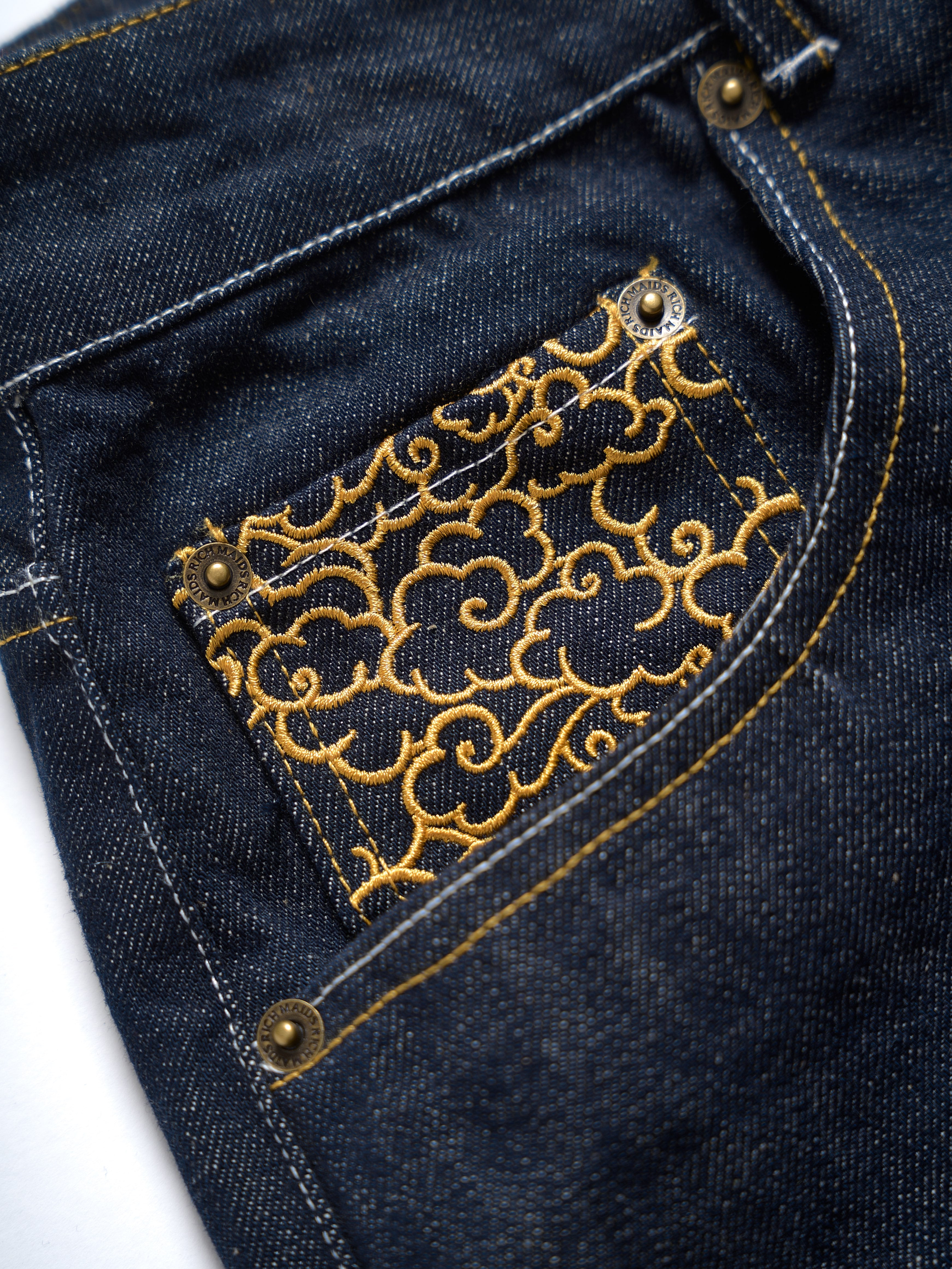 "FIRST BLESSING" 16oz Raw Denim