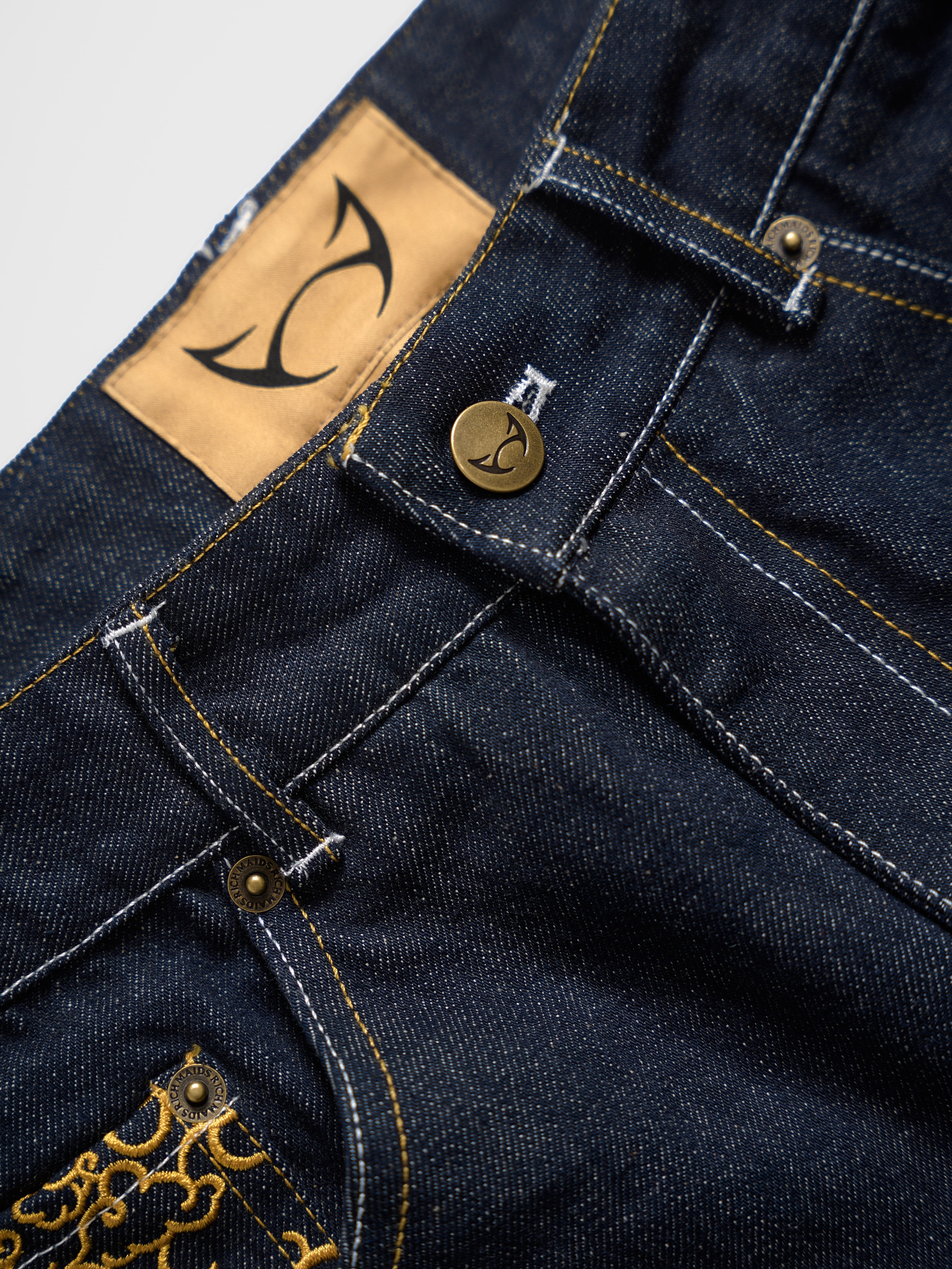 "FIRST BLESSING" 16oz Raw Denim